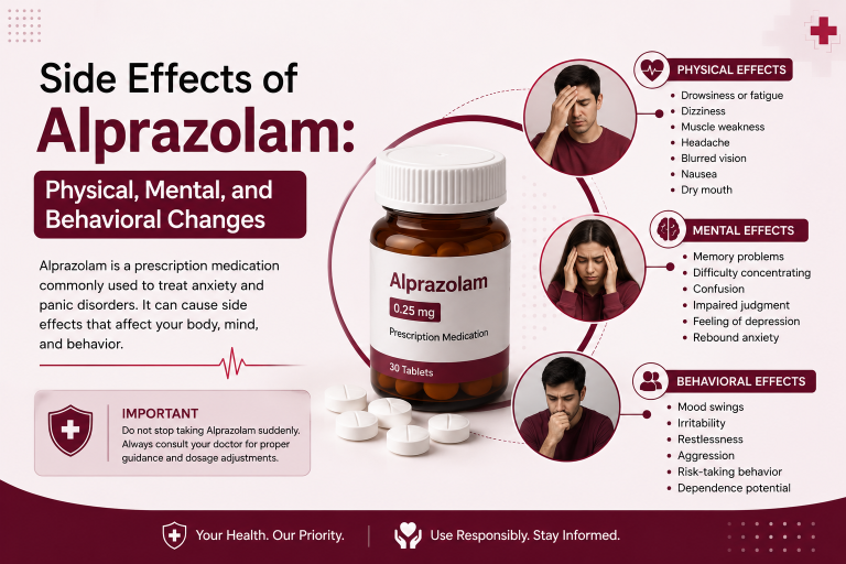 Side Effects of Alprazolam